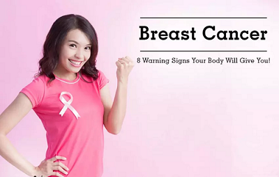 8 warning signs of Breast Cancer