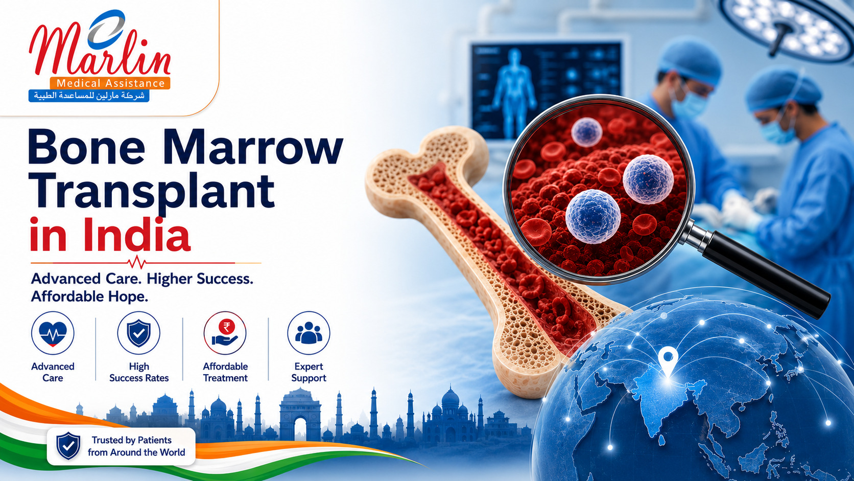 Bone Marrow Transplant in India: Costs, Success Rates & Best Hospitals (2026)