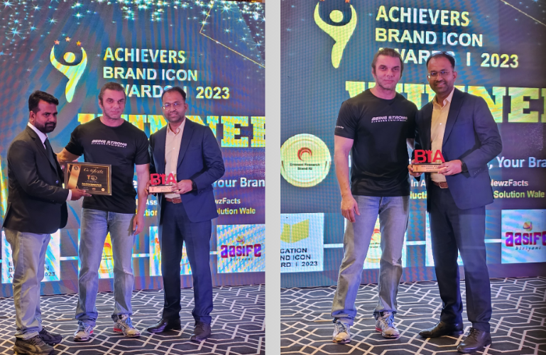 Marlin is Awarded BIA 23 by Bollywood actor Sohail Khan in India
