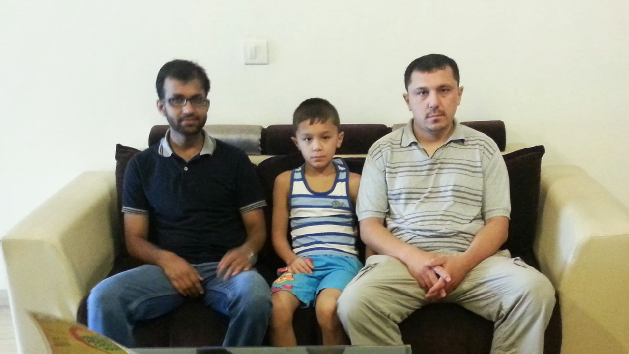 Father & Son from Uzbekistan